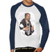 Sidney Maurer Original Portrait Of Snoop Dogg Mens Baseball Long Sleeved T-Shirt - Mens Baseball Long Sleeved T-Shirt