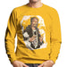 Sidney Maurer Original Portrait Of Snoop Dogg Mens Sweatshirt - Small / Gold - Mens Sweatshirt