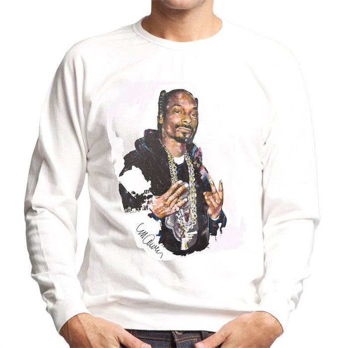 Sidney Maurer Original Portrait Of Snoop Dogg Mens Sweatshirt - Mens Sweatshirt