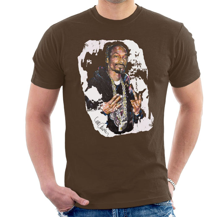 Sidney Maurer Original Portrait Of Snoop Dogg Mens T-Shirt - Mens T-Shirt