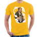 Sidney Maurer Original Portrait Of Snoop Dogg Mens T-Shirt - Small / Gold - Mens T-Shirt