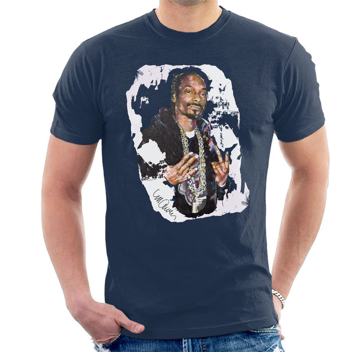 Sidney Maurer Original Portrait Of Snoop Dogg Mens T-Shirt - Mens T-Shirt