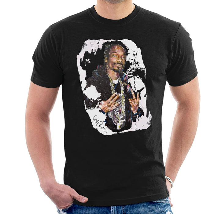 Sidney Maurer Original Portrait Of Snoop Dogg Mens T-Shirt - Mens T-Shirt