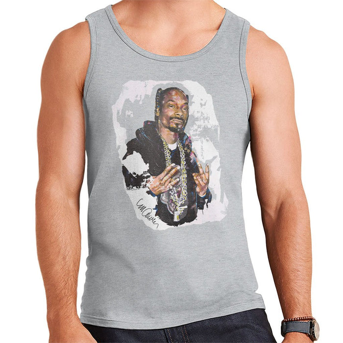 Sidney Maurer Original Portrait Of Snoop Dogg Mens Vest - Mens Vest