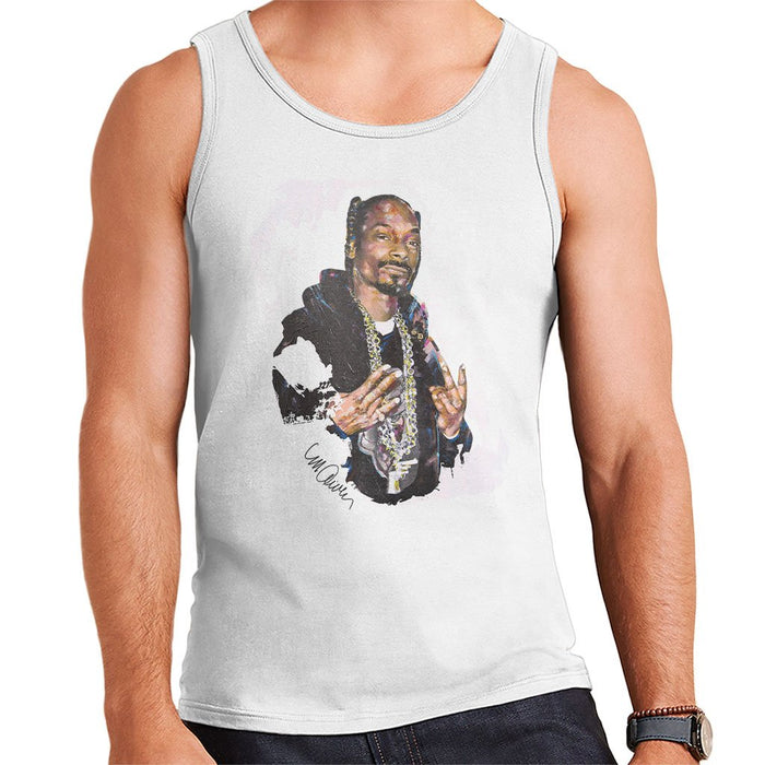 Sidney Maurer Original Portrait Of Snoop Dogg Mens Vest - Mens Vest