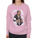 Sidney Maurer Original Portrait Of Snoop Dogg Womens Sweatshirt - Small / Light Pink - Womens Sweatshirt