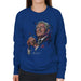 Sidney Maurer Original Portrait Of Tony Bennett Womens Sweatshirt - Small / Royal Blue - Womens Sweatshirt