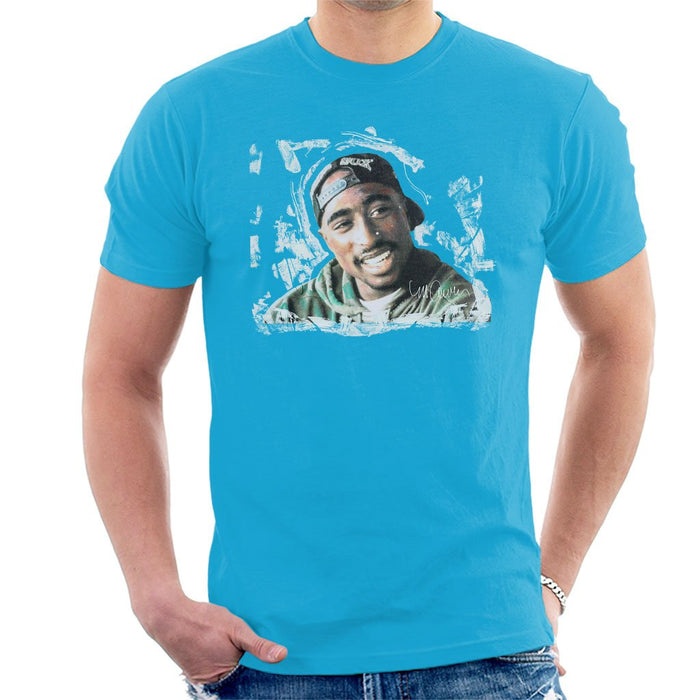 Sidney Maurer Original Portrait Of Tupac Shakur Mens T-Shirt - Mens T-Shirt