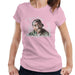 Sidney Maurer Original Portrait Of Tupac Shakur Womens T-Shirt - Small / Light Pink - Womens T-Shirt