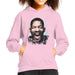 Sidney Maurer Original Portrait Of Will Smith Kids Hooded Sweatshirt - X-Small (3-4 yrs) / Light Pink - Kids Boys Hooded Sweatshirt