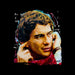 Sidney Maurer Original Portrait Of Ayrton Senna McLaren 1991 Mens Varsity Jacket - Mens Varsity Jacket