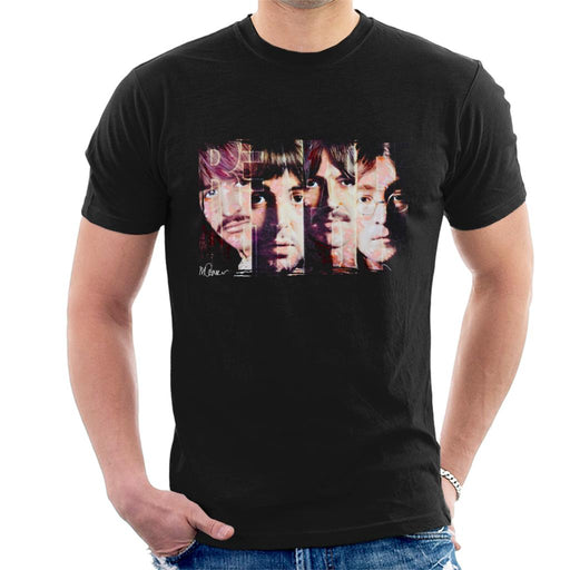 Sidney Maurer Original Portrait Of The Beatles Revolution Men's T-Shirt
