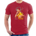 Sidney Maurer Original Portrait Of Bruce Lee Game Of Death Mens T-Shirt - Small / Cherry Red - Mens T-Shirt