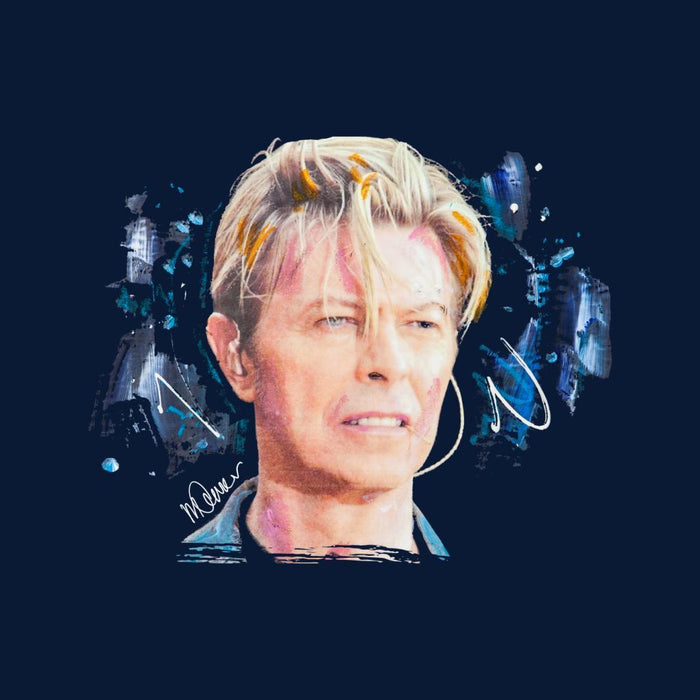 Sidney Maurer Original Portrait Of David Bowie Live Mens Vest - Mens Vest