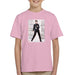 Sidney Maurer Original Portrait Of Elvis Presley Jailhouse Rock Kids T-Shirt - X-Small (3-4 yrs) / Light Pink - Kids Boys T-Shirt