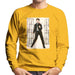 Sidney Maurer Original Portrait Of Elvis Presley Jailhouse Rock Mens Sweatshirt - Small / Gold - Mens Sweatshirt