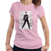 Sidney Maurer Original Portrait Of Elvis Presley Jailhouse Rock Womens T-Shirt - Small / Light Pink - Womens T-Shirt