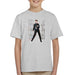 Sidney Maurer Original Portrait Of Elvis Presley Dark Jailhouse Rock Kids T-Shirt - Kids Boys T-Shirt