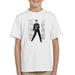 Sidney Maurer Original Portrait Of Elvis Presley Dark Jailhouse Rock Kids T-Shirt - Kids Boys T-Shirt