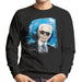Sidney Maurer Original Portrait Of Karl Lagerfeld Mens Sweatshirt - Mens Sweatshirt