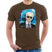 Sidney Maurer Original Portrait Of Karl Lagerfeld Mens T-Shirt - Mens T-Shirt