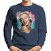 Sidney Maurer Original Portrait Of Marilyn Monroe Lipstick Mens Sweatshirt - Mens Sweatshirt