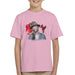 Sidney Maurer Original Portrait Of Pharrel Williams Live Kids T-Shirt - X-Small (3-4 yrs) / Light Pink - Kids Boys T-Shirt