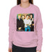 Sidney Maurer Original Portrait Of Queen Womens Sweatshirt - Small / Light Pink - Womens Sweatshirt