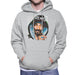 Sidney Maurer Original Portrait Of Snoop Dogg Smoking Mens Hooded Sweatshirt - Mens Hooded Sweatshirt