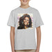 Sidney Maurer Original Portrait Of Whitney Houston Triangle Earrings Kids T-Shirt - Kids Boys T-Shirt