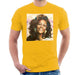 Sidney Maurer Original Portrait Of Whitney Houston Triangle Earrings Mens T-Shirt - Small / Gold - Mens T-Shirt