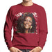 Sidney Maurer Original Portrait Of Whitney Houston White Mens Sweatshirt - Mens Sweatshirt