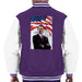 Sidney Maurer Original Portrait Of Barack Obama Mens Varsity Jacket - Mens Varsity Jacket