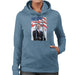Sidney Maurer Original Portrait Of Barack Obama Womens Hooded Sweatshirt - Womens Hooded Sweatshirt
