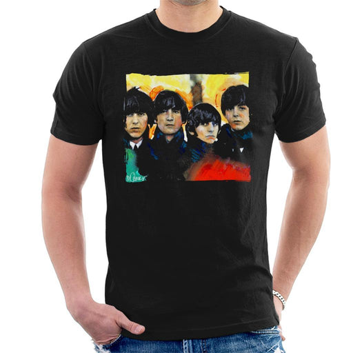 Sidney Maurer Original Portrait Of The Beatles Bowl Cuts Mens T-Shirt - Mens T-Shirt