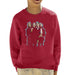 Sidney Maurer Original Portrait Of The Beatles Long Hair Kids Sweatshirt - Kids Boys Sweatshirt