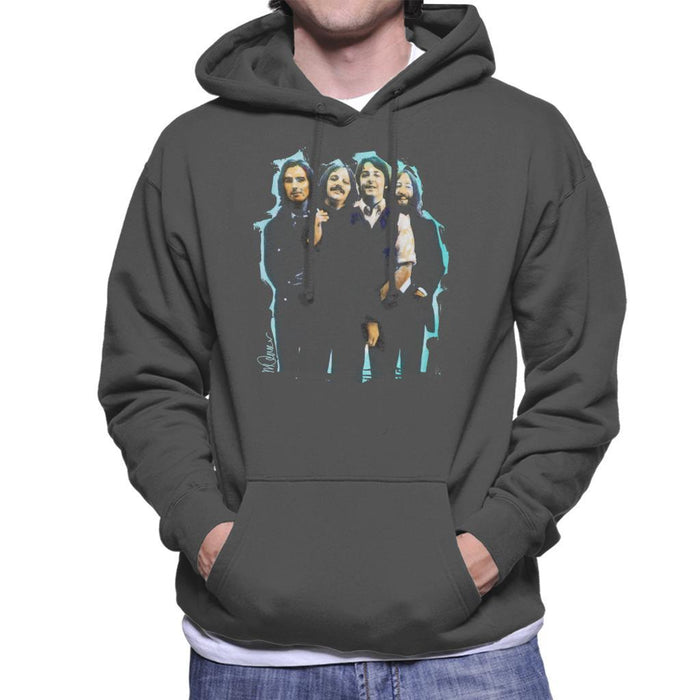 Sidney Maurer Original Portrait Of The Beatles Long Hair Mens Hooded Sweatshirt - Mens Hooded Sweatshirt