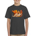 Sidney Maurer Original Portrait Of Bruce Lee Flames Enter The Dragon Kids T-Shirt - Kids Boys T-Shirt