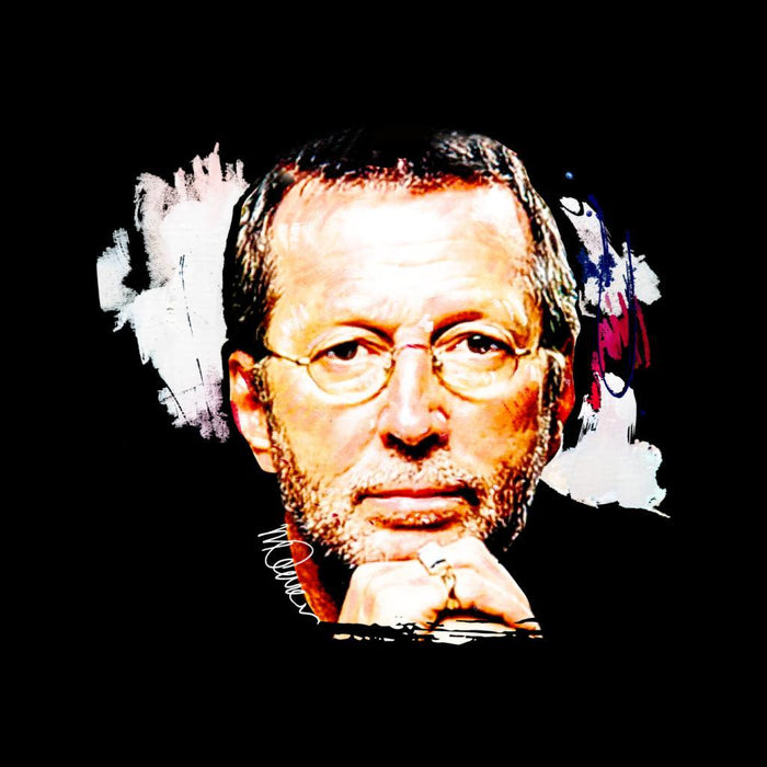 Sidney Maurer Original Portrait Of Eric Clapton Mens Vest - Mens Vest