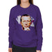 Sidney Maurer Original Portrait Of Eric Clapton Womens Sweatshirt - Womens Sweatshirt