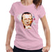 Sidney Maurer Original Portrait Of Eric Clapton Womens T-Shirt - Small / Light Pink - Womens T-Shirt
