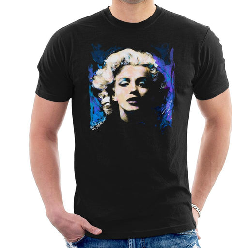 Sidney Maurer Original Portrait Of Marilyn Monroe Short Curls Mens T-Shirt - Mens T-Shirt