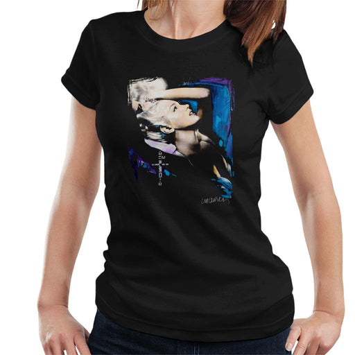 Sidney Maurer Original Portrait Of Marilyn Monroe Pose Womens T-Shirt - Womens T-Shirt