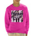 Sidney Maurer Original Portrait Of Michael Jackson 90s Kids Sweatshirt - X-Small (3-4 yrs) / Hot Pink - Kids Boys Sweatshirt