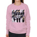 Sidney Maurer Original Portrait Of Michael Jackson 90s Womens Sweatshirt - Small / Light Pink - Womens Sweatshirt