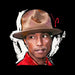 Sidney Maurer Original Portrait Of Pharrel Williams Hat Womens Vest - Womens Vest