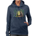 Sidney Maurer Original Portrait Of Bob Marley Smile Womens Hooded Sweatshirt - Womens Hooded Sweatshirt