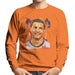 Sidney Maurer Original Portrait Of Cristiano Ronaldo Closeup Mens Sweatshirt - Mens Sweatshirt