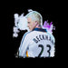 Sidney Maurer Original Portrait Of David Beckham Real Madrid Kit Mens Vest - Mens Vest