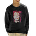 Sidney Maurer Original Portrait Of David Bowie Red Hair Kids Sweatshirt - Kids Boys Sweatshirt